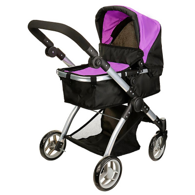 Коляска для кукол трансформер Рыжий кот 9620A 1